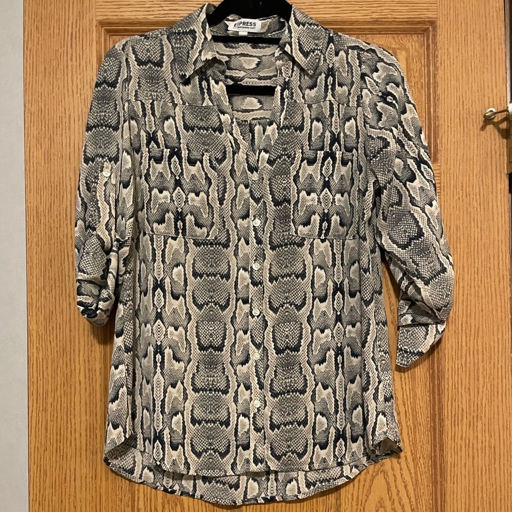 Express portofino shirt size small